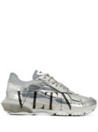 Valentino Bounce Low-top Sneakers - Silver