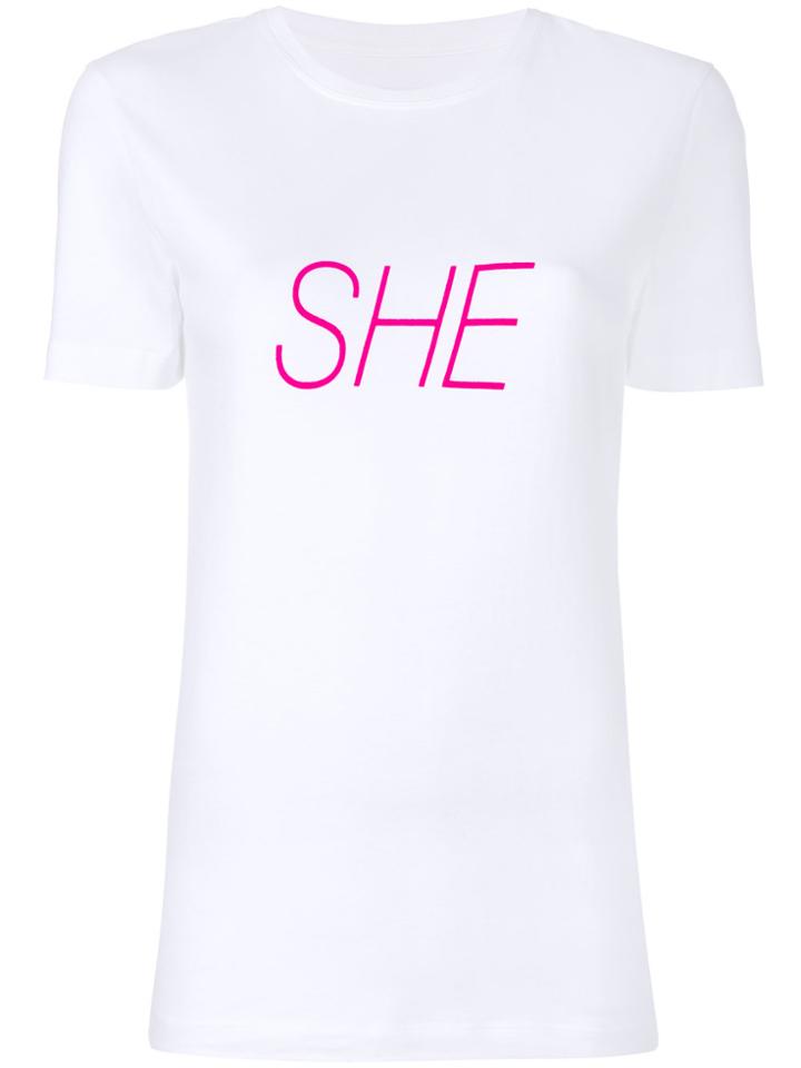 Paco Rabanne She T-shirt - White