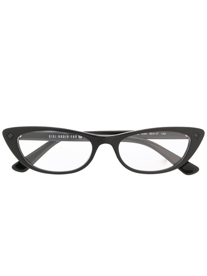 Vogue Eyewear Gigi Cat Eye Glasses - Black