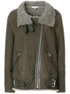Iro Barrett Shearling Jacket - Grey
