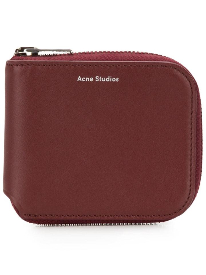 Acne Studios Kei S Compact Wallet - Purple