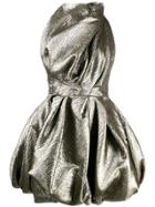 Maticevski Sleeveless Balloon Dress - Metallic