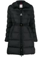 Moncler Belted Puffer Jacket - Black
