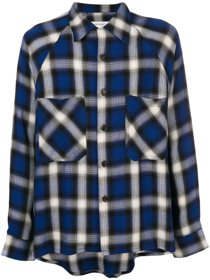 Mr. Completely Classic Plaid Shirt - Blue