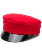 Ruslan Baginskiy Varnished Brim Hat - Red