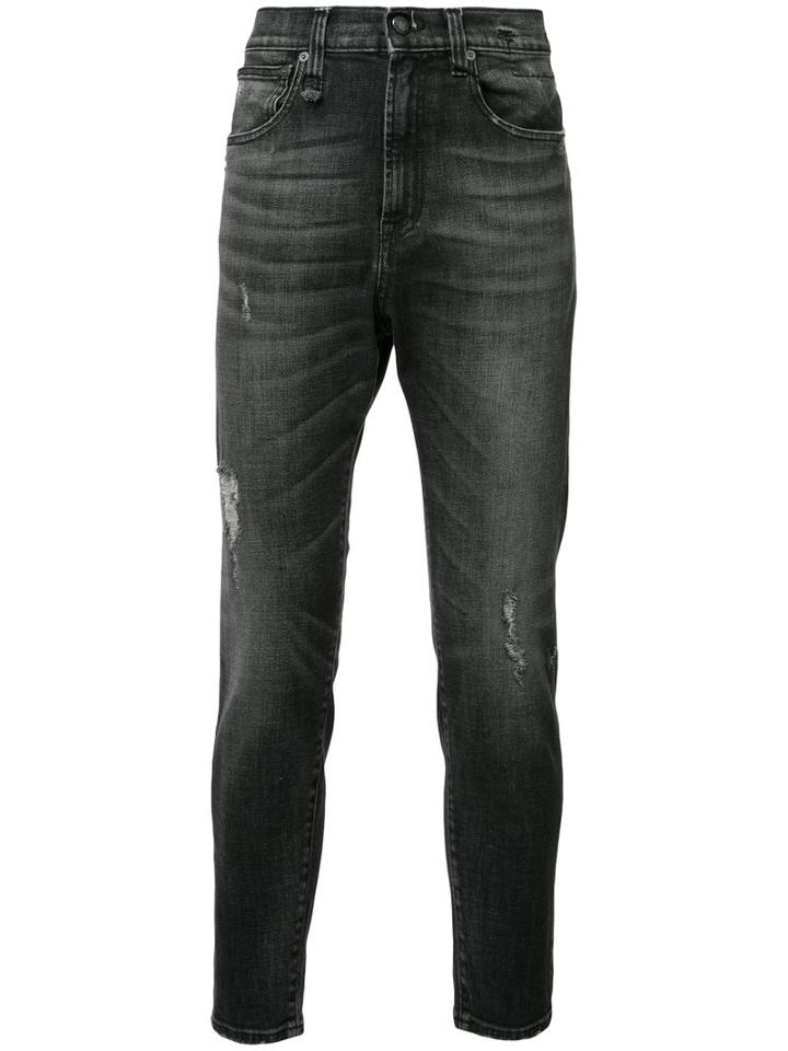 R13 - Ripped Skinny Jeans - Men - Cotton/spandex/elastane - 29, Black, Cotton/spandex/elastane