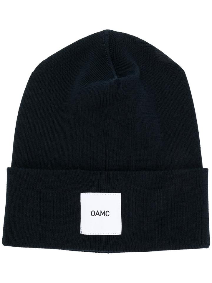 Oamc Ribbed Beanie - Blue