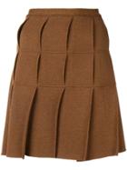 Jean Paul Gaultier Pre-owned 1990's Pleated Kilt Skirt - Brown