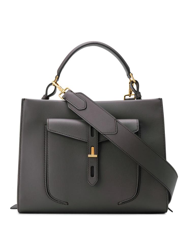 Tom Ford Monogram Tote Bag - Grey