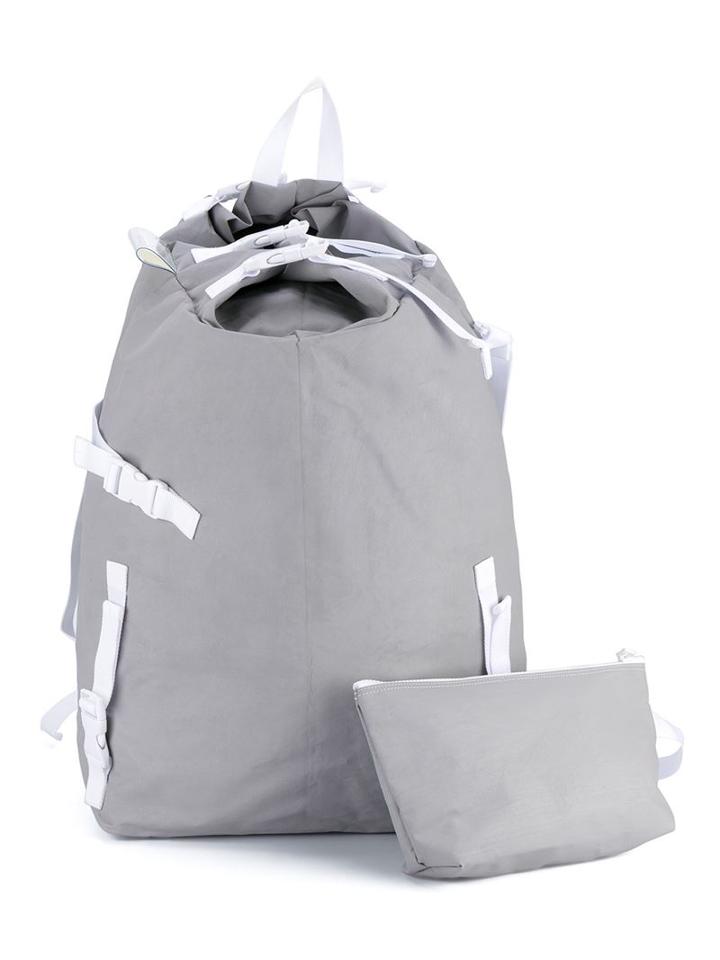 Macromauro Kaos Backpack, Grey, Cotton