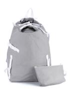 Macromauro Kaos Backpack, Grey, Cotton
