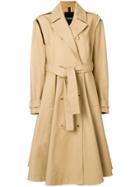 Calvin Klein 205w39nyc Removable Sleeve Trench Coat - Nude & Neutrals
