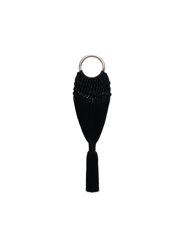 Cult Gaia Black Angelou Mini Bracelet Bag