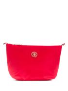 Tommy Hilfiger Zipped Make Up Pouch - Red