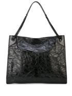 Saint Laurent Medium Niki Shopper - Black