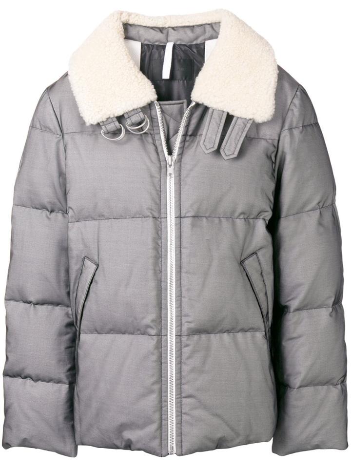 Helmut Lang Logo Puffer Jacket - Black