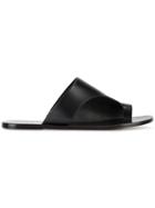 Atp Atelier Rosa Cutout Sandals - Black