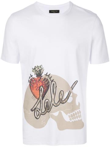 Gabriele Pasini Logo Print T-shirt - White