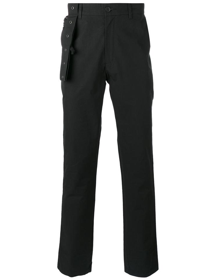 Craig Green - Side-embellished Trousers - Men - Cotton/nylon/polyester - S, Black, Cotton/nylon/polyester