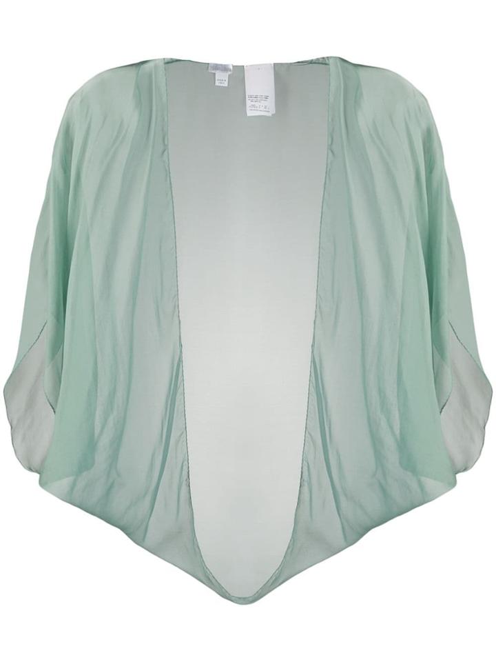Max Mara Lightweight Sheer Jacket - Blue