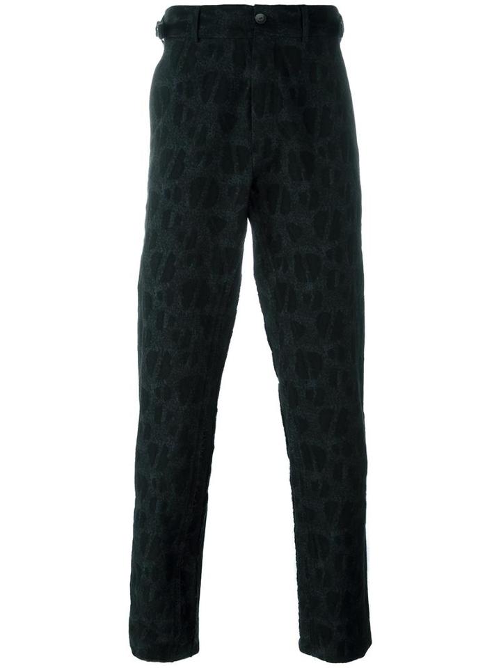 Damir Doma 'pirandello' Trousers, Men's, Size: Large, Black, Virgin Wool/cotton