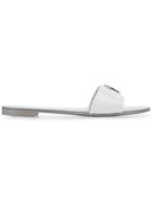 Giuseppe Zanotti Design Logo Sandals - White