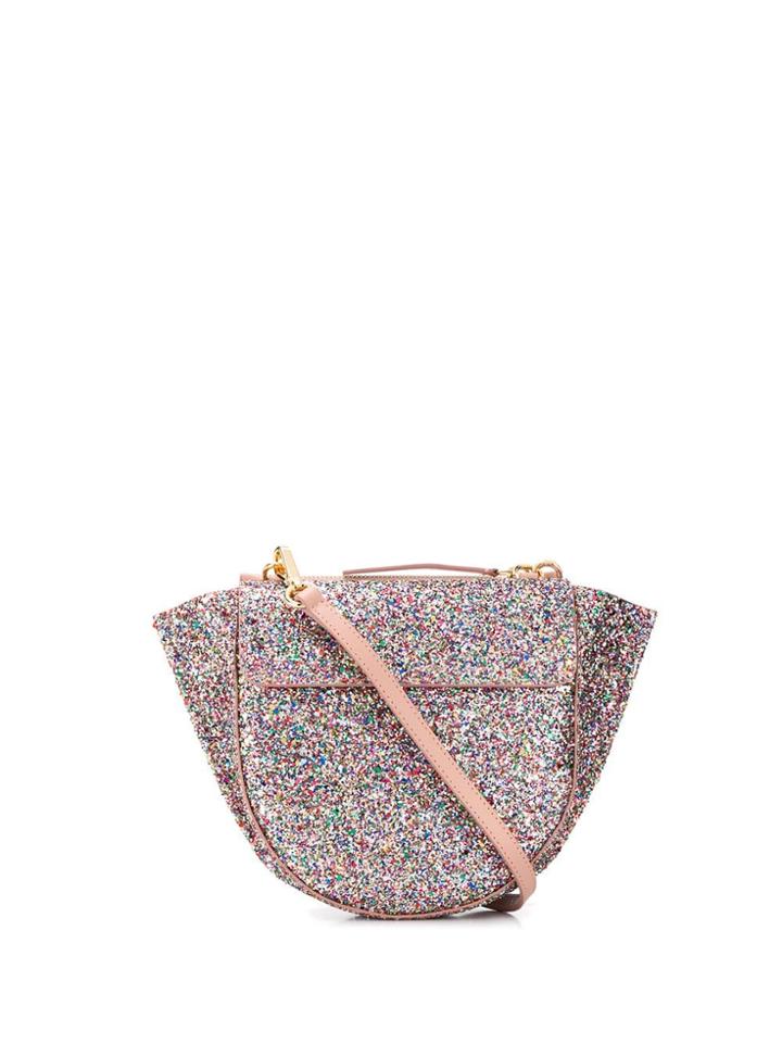 Wandler Glitter Hortensia Bag - Pink