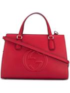 Gucci 'soho' Top Handle Bag, Women's, Red, Leather