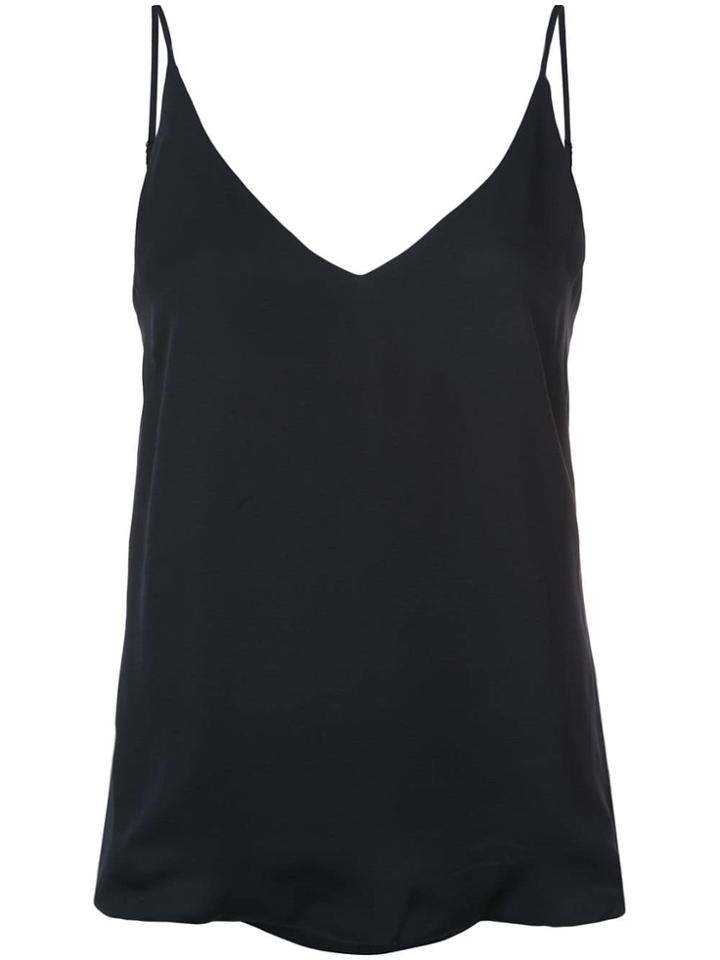 L'agence V-neck Cami Top - Black