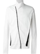 Lost & Found Rooms Asymmetric Sweatshirt, Men's, Size: M, White, Cotton