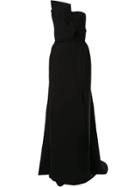 Azzi & Osta Architectural Train Gown - Black