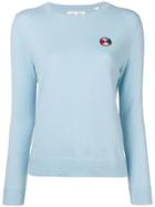 Chinti & Parker Logo Sweater - Blue