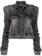 R13 Kelsey Denim Jacket - Grey