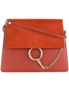 Chloé - Faye Shoulder Bag - Women - Calf Leather - One Size, Yellow/orange, Calf Leather