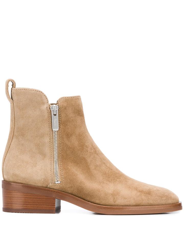 3.1 Phillip Lim Alexa Ankle Boots - Neutrals