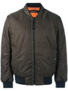 Calvin Klein Classic Bomber Jacket, Men's, Size: 50, Green, Nylon/polyester