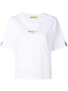 Versace Jeans Logo Print Boxy T-shirt - White