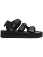 Suicoke Platform Sandals - Black