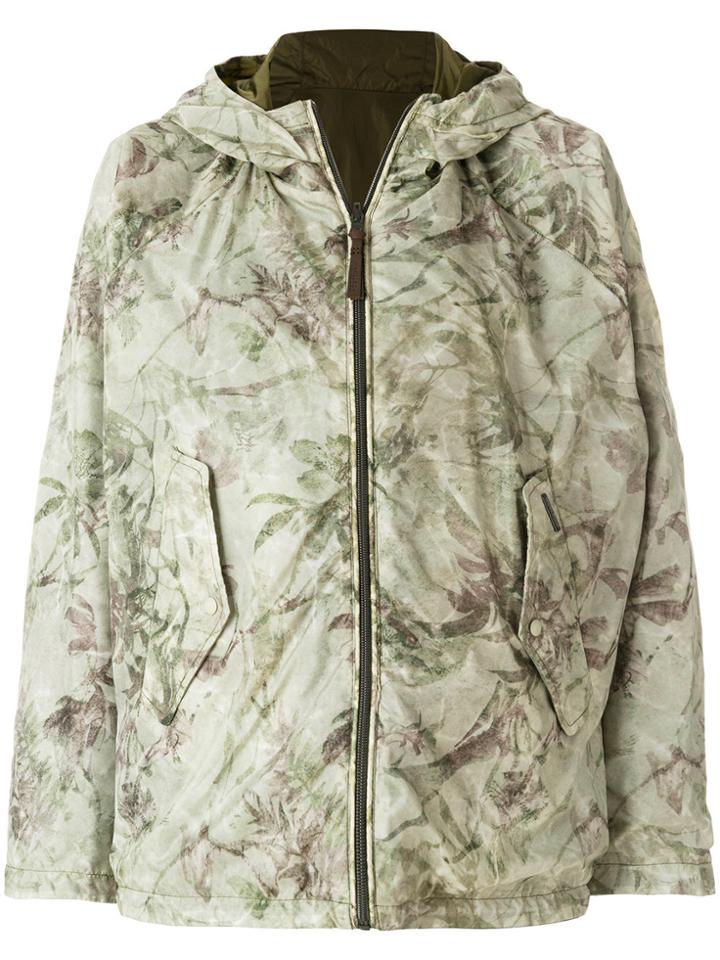 Woolrich Lightweight Printed Jacket - Green