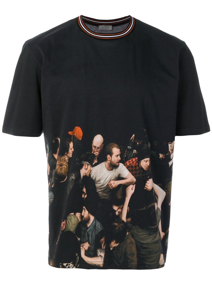 Dior Homme Printed T-shirt - Black