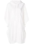 Mm6 Maison Margiela Short Hoodie Dress - White