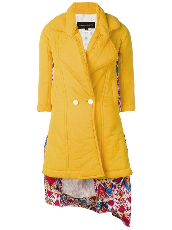 Comme Des Garçons Vintage Docking Puff Coat - Yellow