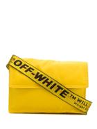 Off-white Binder Clip Cross Body Bag - Yellow