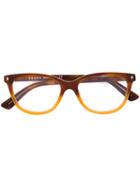 Prada Eyewear - Square Shaped Glasses - Women - Acetate - 52, Brown, Acetate