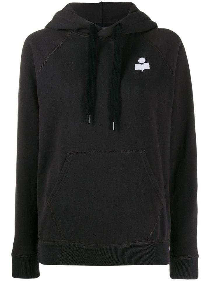 Isabel Marant Étoile Long Sleeved Hoodie - Black