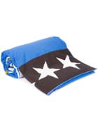 Undercover Goat Print Scarf, Adult Unisex, Blue, Cotton