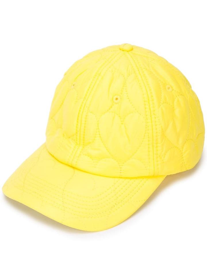 Opening Ceremony Heart Quilted Cap - Yellow