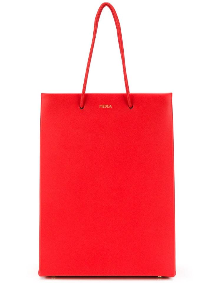 Medea Prima Tall Tote - Red