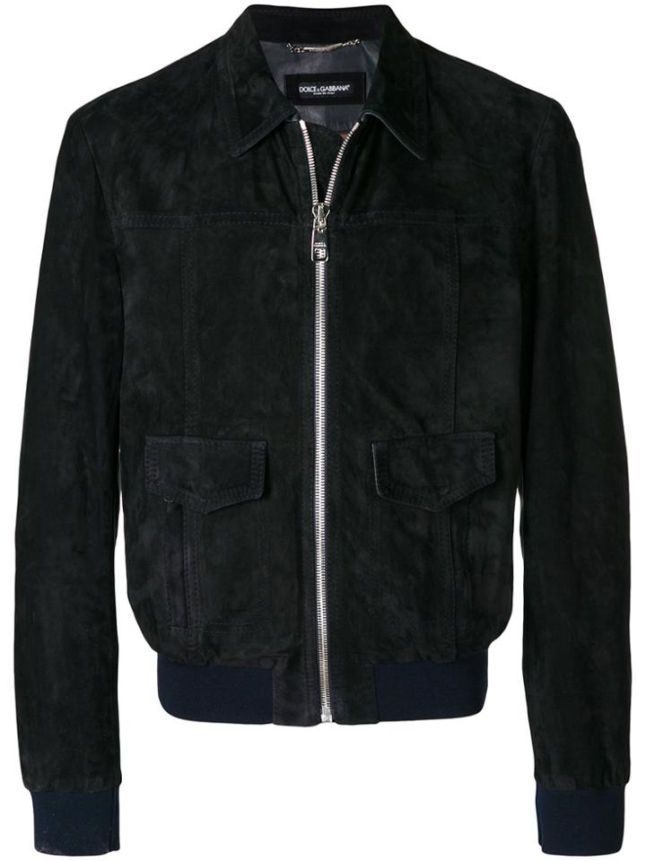 Dolce & Gabbana Zip Jacket - Blue