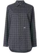 Dsquared2 Checked Longsleeved Shirt - Grey